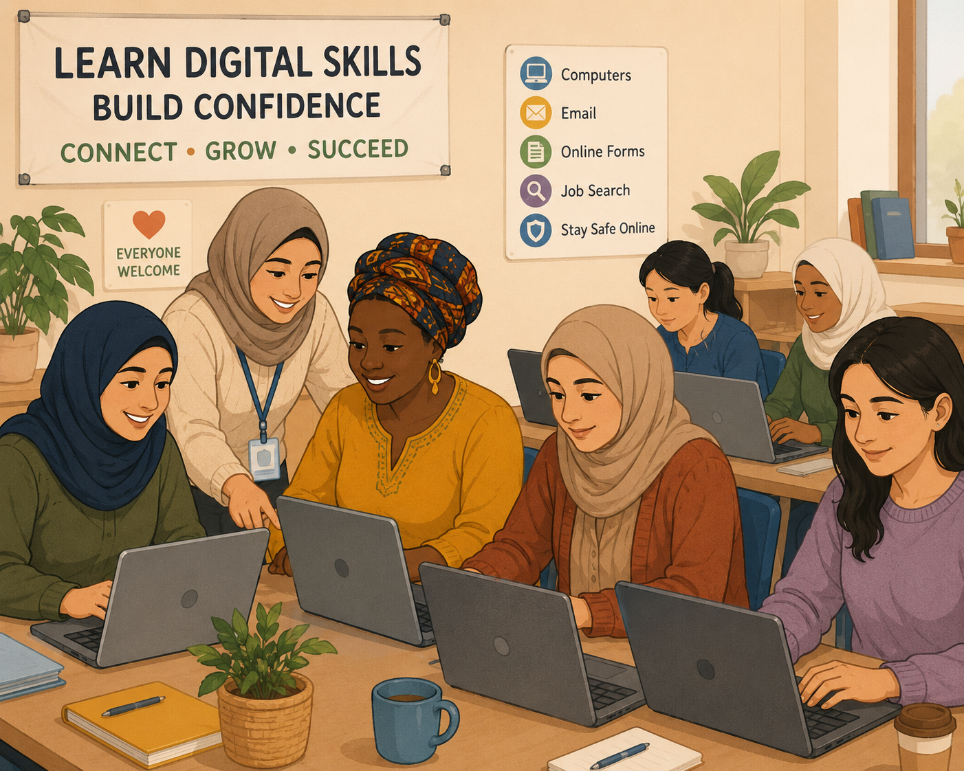 Building Confidence with Free Digital Workshops